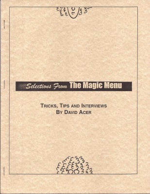 Selections From the Magic Menu