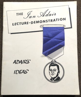 Ian Adair: Lecture Demo - Adair's Ideas