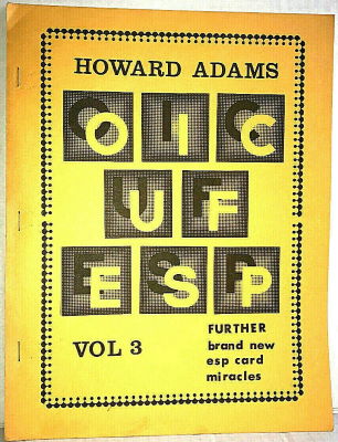 Howard Adams: OICUFESP Volume 3