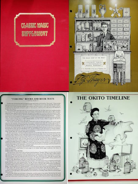 Dr. Robert Albo: Classic Magic Supplement Binder