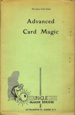 Albright's Advanced
              Card Magic