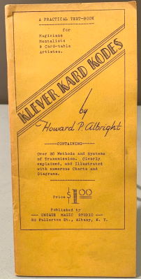 Howard Albright: Klever Kard Kodes
