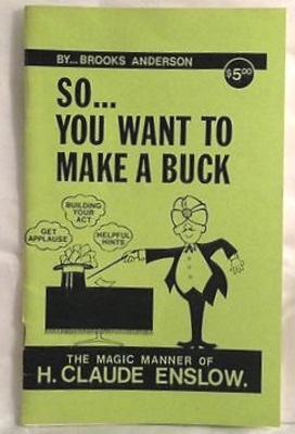 So You Want to Make a Buck