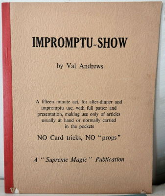 Val Andrews: Impromptu Show