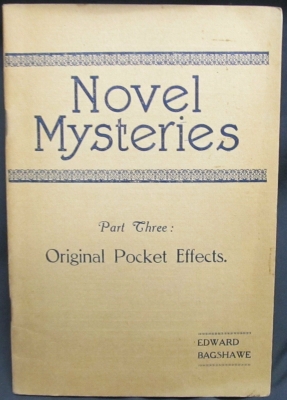 Novel Mysteries Part
              Three Original Pocket Effects
