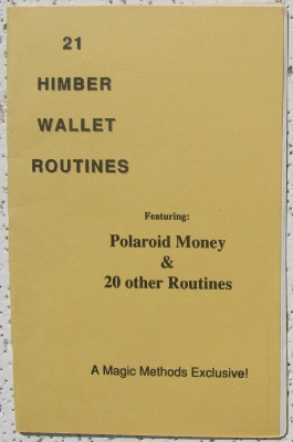 Ken Baker: 21
              Himber Wallet Routines