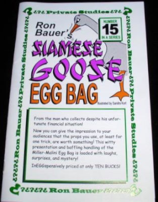 Ron Bauer Siamese Egg Bag