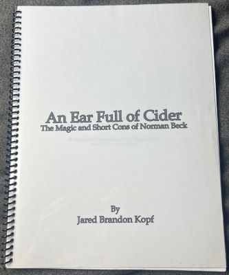 Jared Kopf & Norman Beck: An Ear Full of Cider
