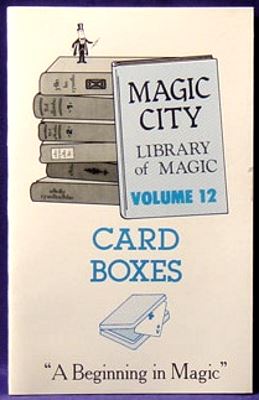 Behnke: Magic City Library of Magic 12 Card Boxes