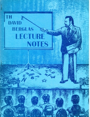 The David Berglas
              Lecture Notes