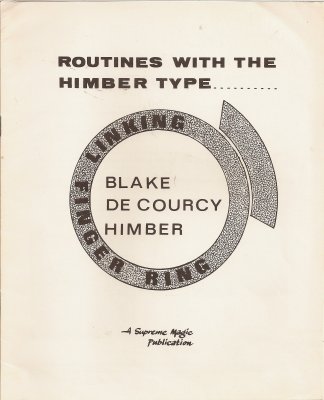 Routines With
              the Himber Type Linking Finger Ring