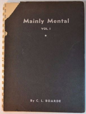Boarde: Mainly Mental Vol 1