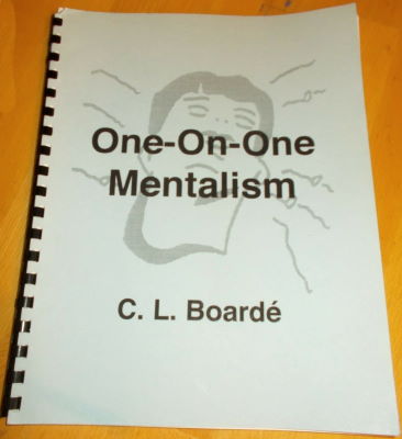C.L. Boarde: One On One Mentalism