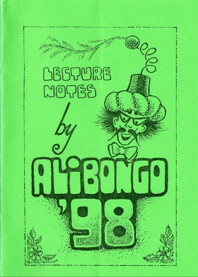 Ali
              Bongo: Lecture Notes 1998