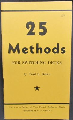 25 Methods for
              Switching Decks