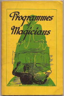 J.F.
              Burrows: Programmes of Magicians