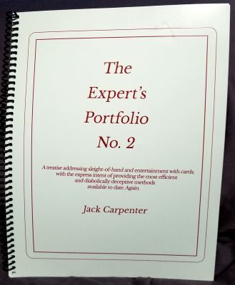 Carpenter: Expert's Portfolio No. 2