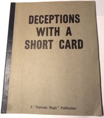 Casaubon: Deceptions With a Short Card