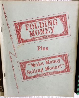 Cerceda & King: Folding Money Plus Make Money
              Selling Money