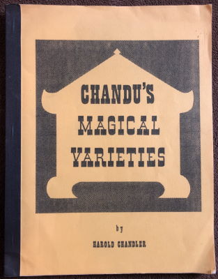 Howard Chandler: Chandu's Magical Varieties