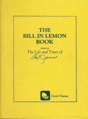 David Charvet: The Bill In Lemon Book