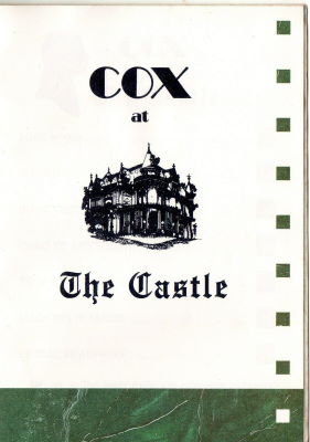 Robert Cox: At the Castle