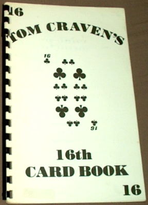Tom Craven: 16th Card Book