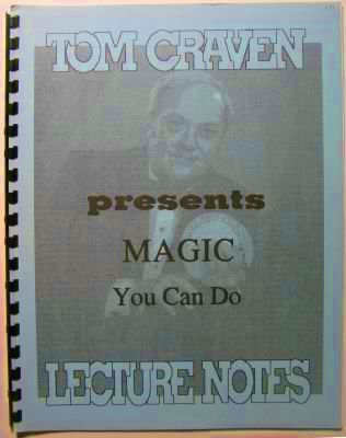 Tom Creven Presents Magic You Can Do