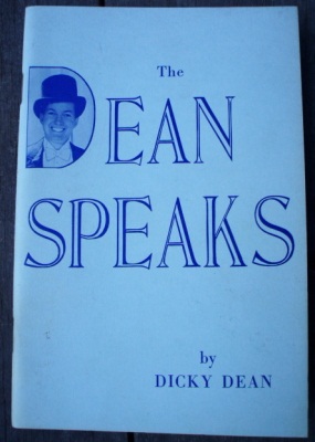 Dicky Dean: The
              Dean Speaks