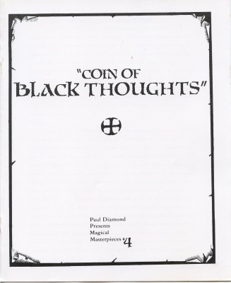 Coin of Black
              Thoughts