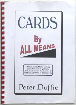 Peter Duffie Cards By All Means