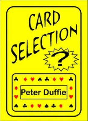 Peter Duffie: Card Selection