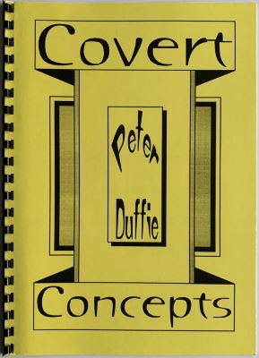 Peter Duffie: Covert Concepts