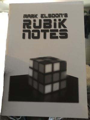 Mark Elsdon: Rubik Notes