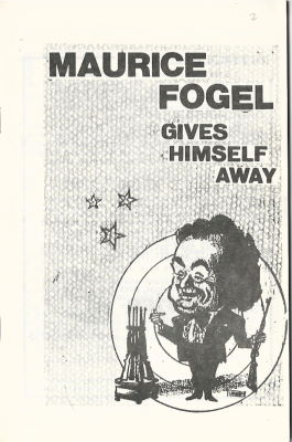 Maurice Fogel Gives Himself Away