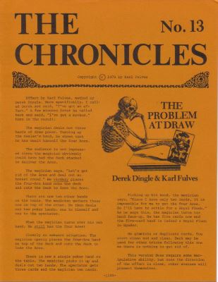 Karl Fulves: The Chronicles No. 13