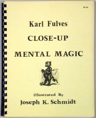 Karl Fulves Close-Up Mental Magic