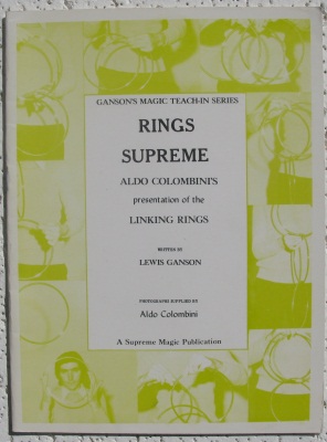 Lewis Ganson:
              Rings Supreme