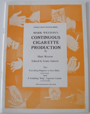 Mark Weston's Continuous Cigarette Production