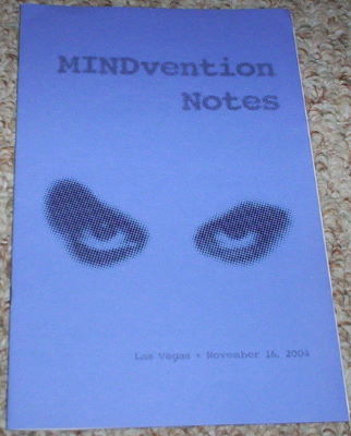 Phil Goldstein / Max Maven: MINDVention Notes