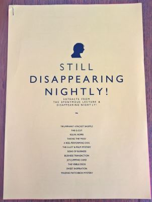 John Gordon: Still Disappearing Nightly!