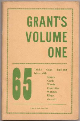 U.F. Grant: Grant's Volume One