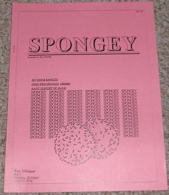 Ray
              Grismer: Spongey