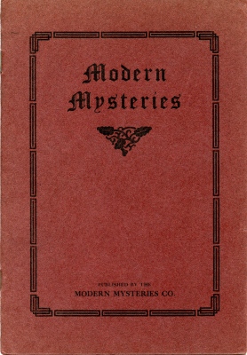 Modern
              Mysteries