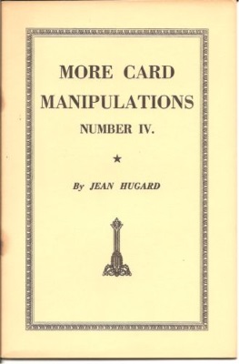 More Card Manipulations IV