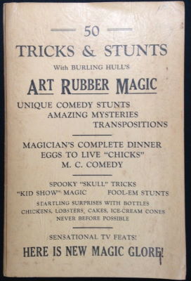 Burling Hull: 50 Tricks and Stunts Art Rubber Magic