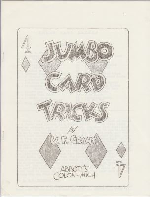 Download Eddie Joseph: Jumbo Card Tricks