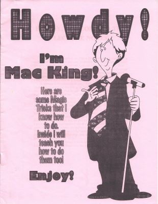 Howdy! I'm
              Mac King