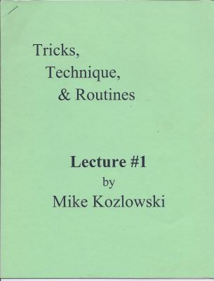 Tricks Techniques
              & Routines