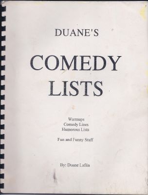 Duane's Comedy Lists